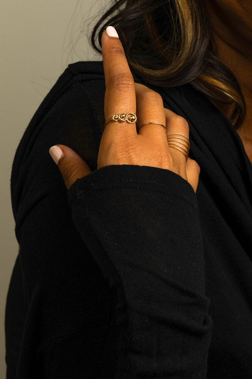 Amélia Triple Ring - Gold