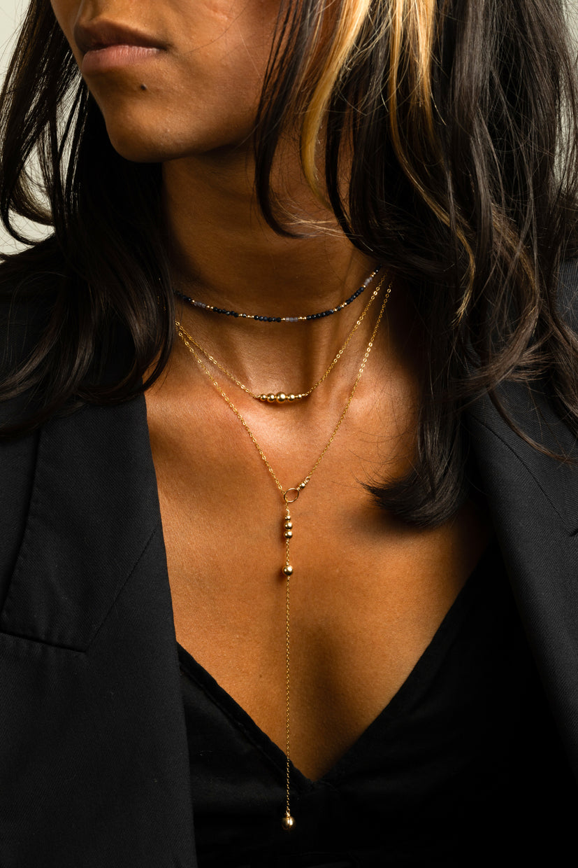 Maia Adjustable Necklace - Gold