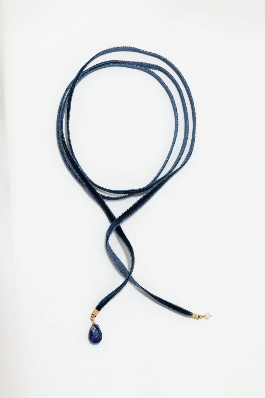 Antoinette Necklace - Dark Blue