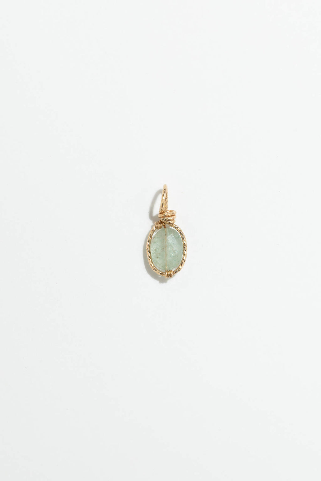 Victoire Pendant - Green Quartz