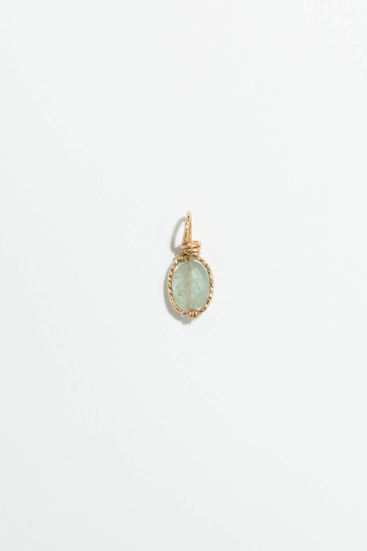 Victoire Pendant - Green Quartz