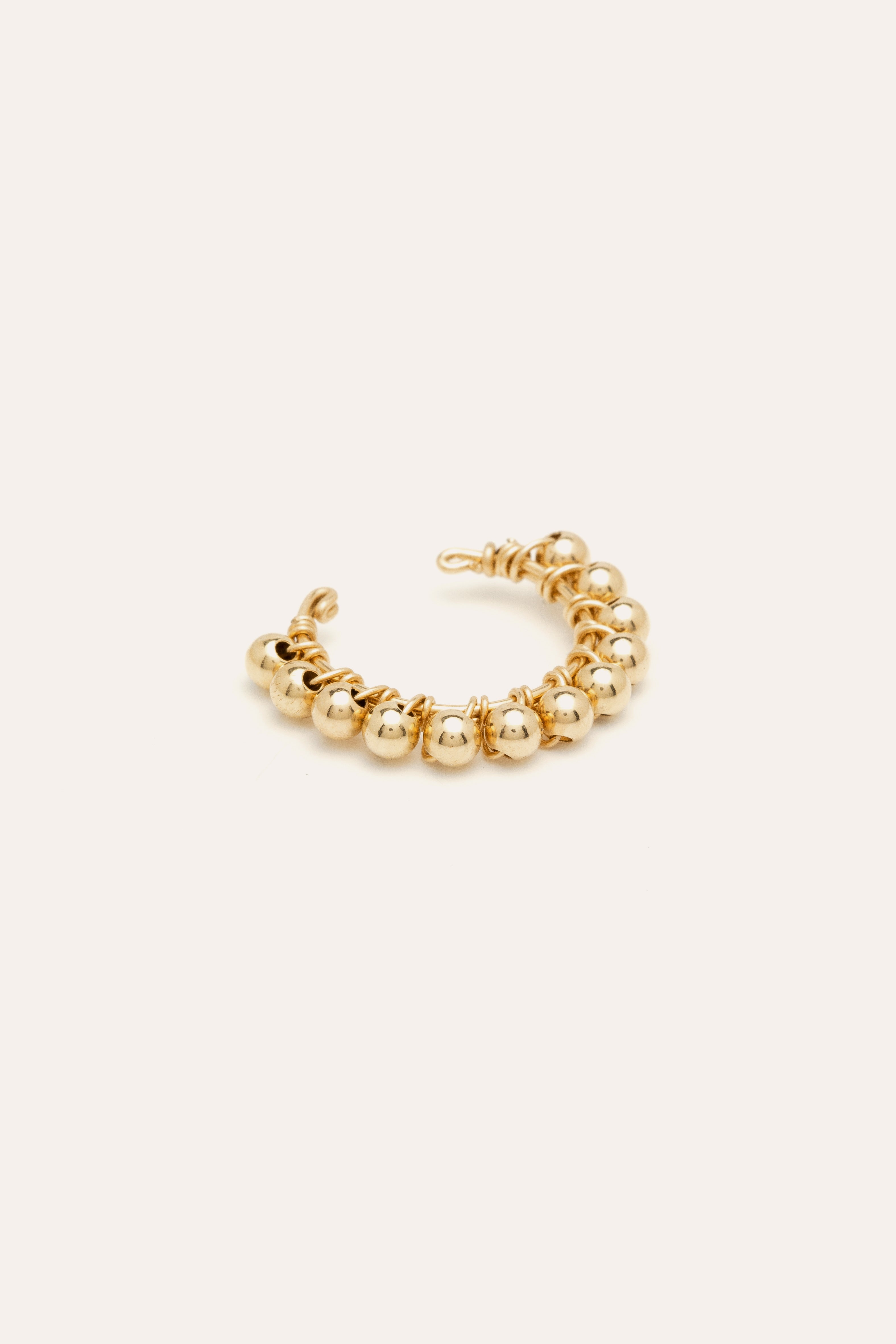 Ear cuff Perlé