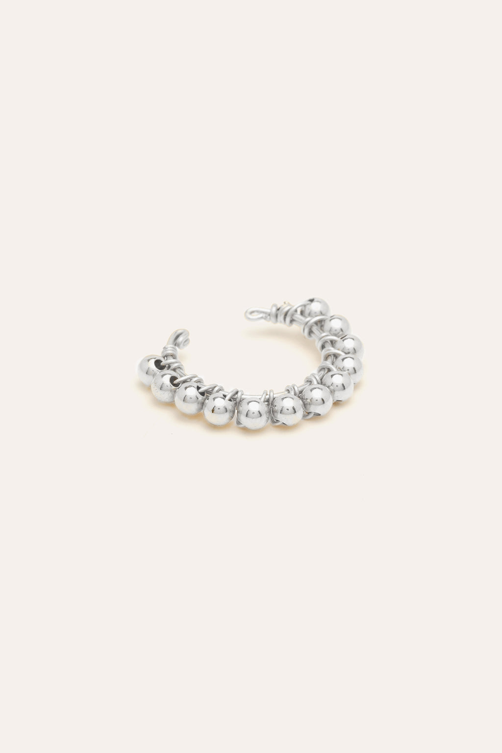 Ear cuffPerlé - Silver