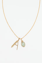 Woven Letter - Gold