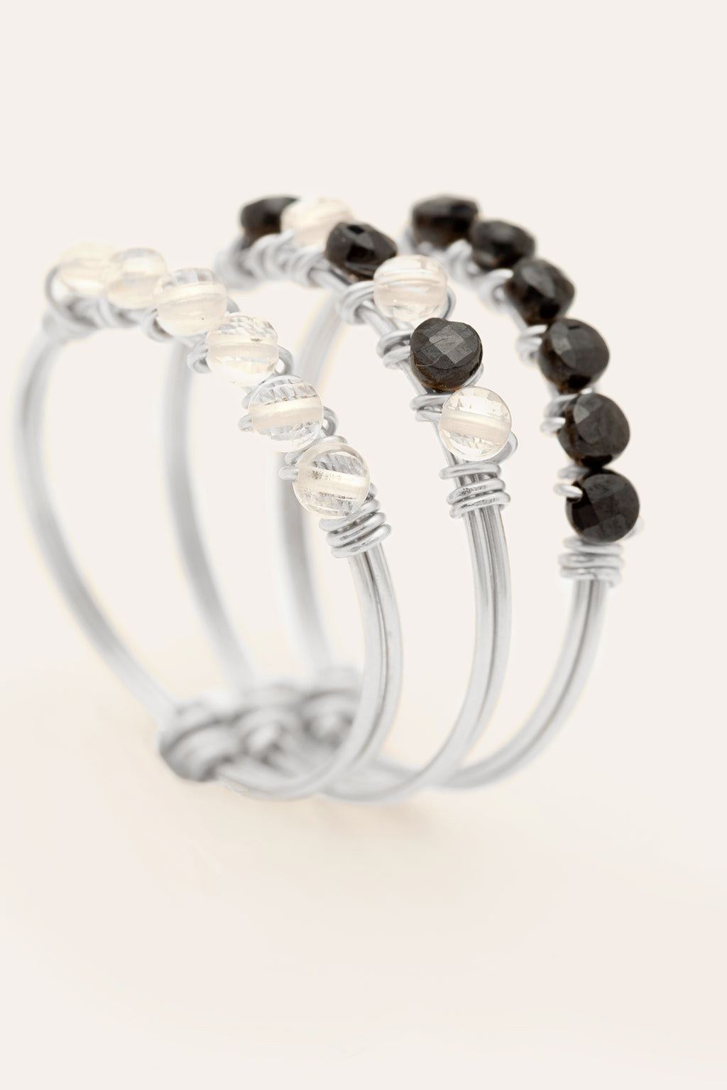 Pavé Ring - Spinel - Silver