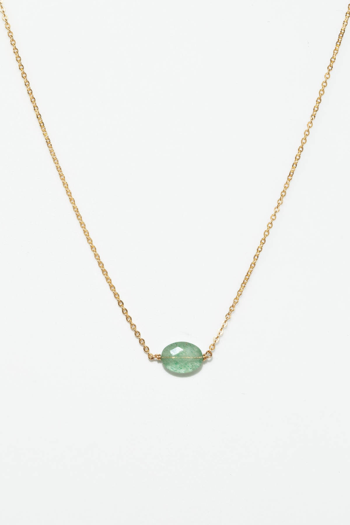 Victory Necklace - Green Quartz
