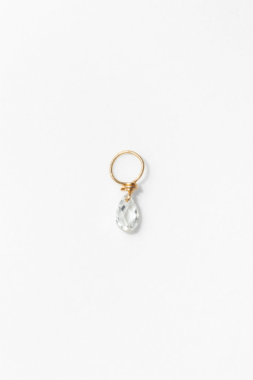 Mia Pendant - 18k Gold - White Diamond