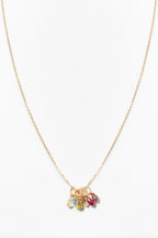 Mia Pendant - 18k Gold - Light Blue Sapphire
