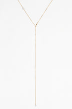 Vice-Versa Adjustable Necklace - 750‰ Gold White Diamond