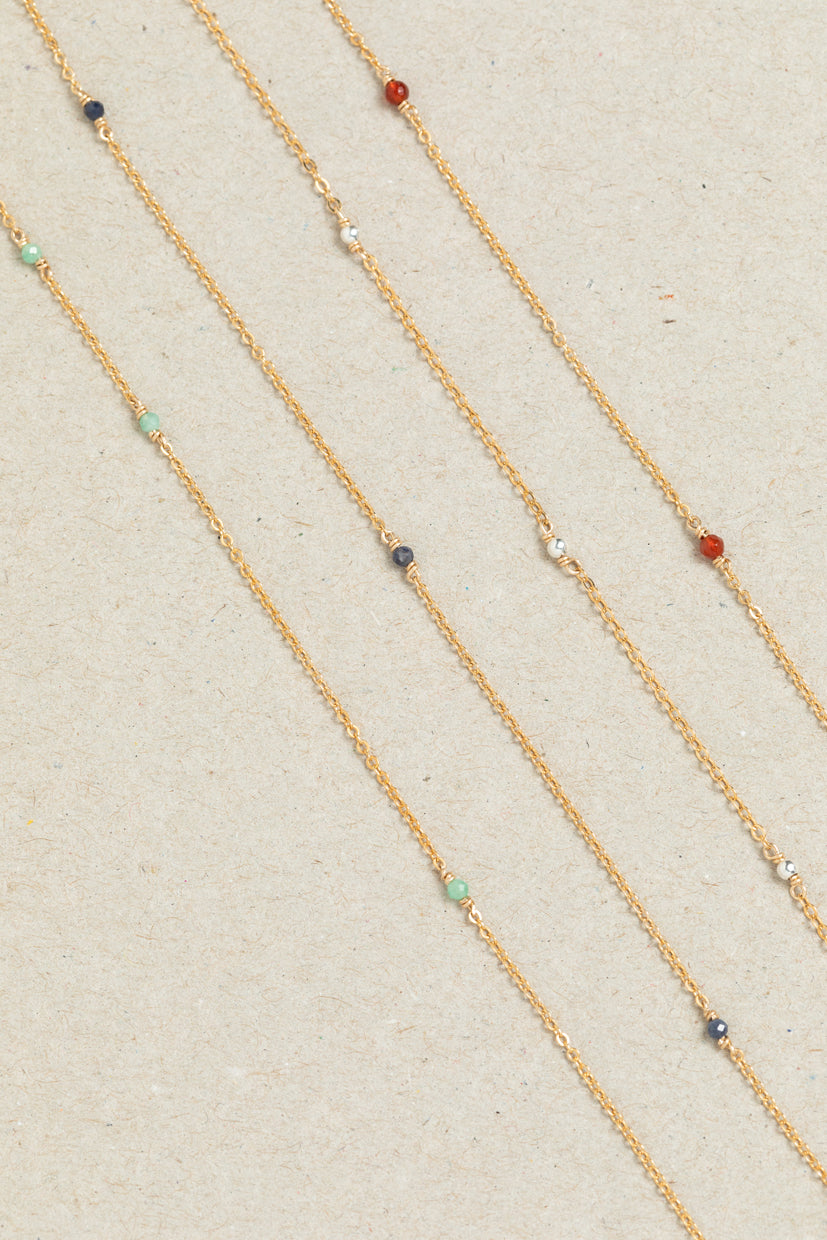 Double Satellite Necklace-Bracelet
