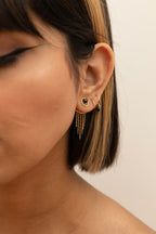 Fringe Chain Earring Back