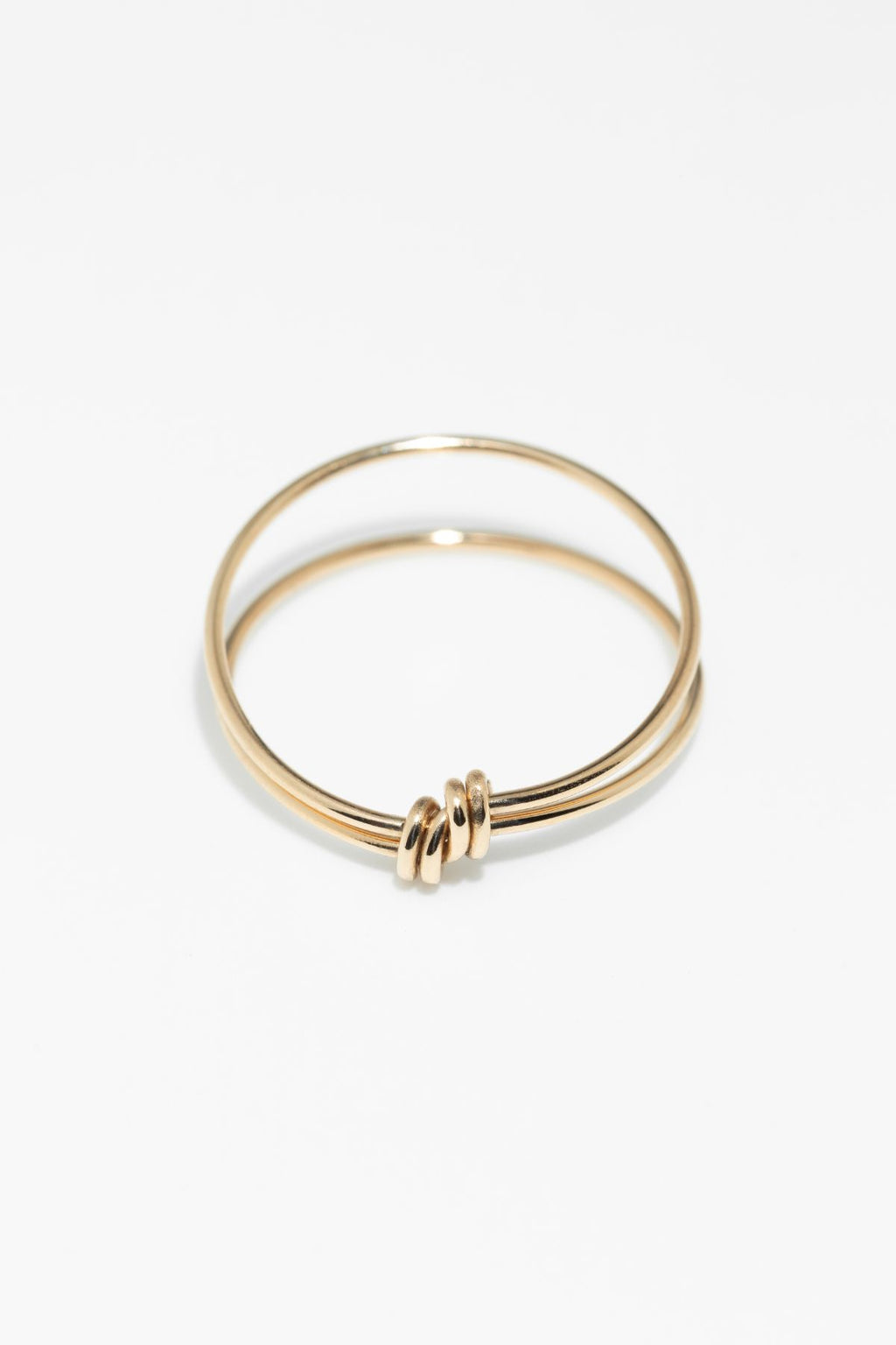 Essential double ring