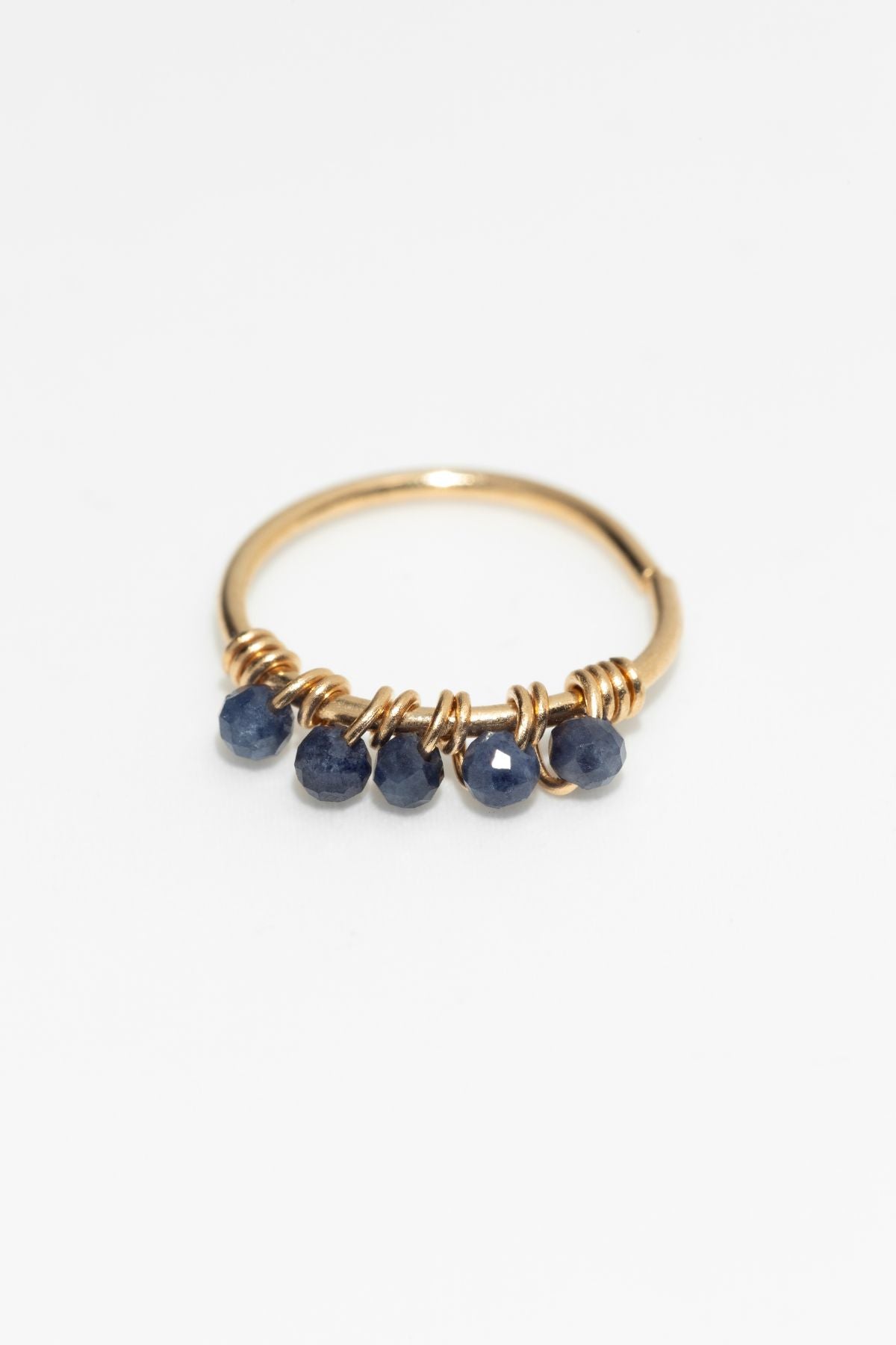 Diana Piercing - Sapphire - 750‰ Gold