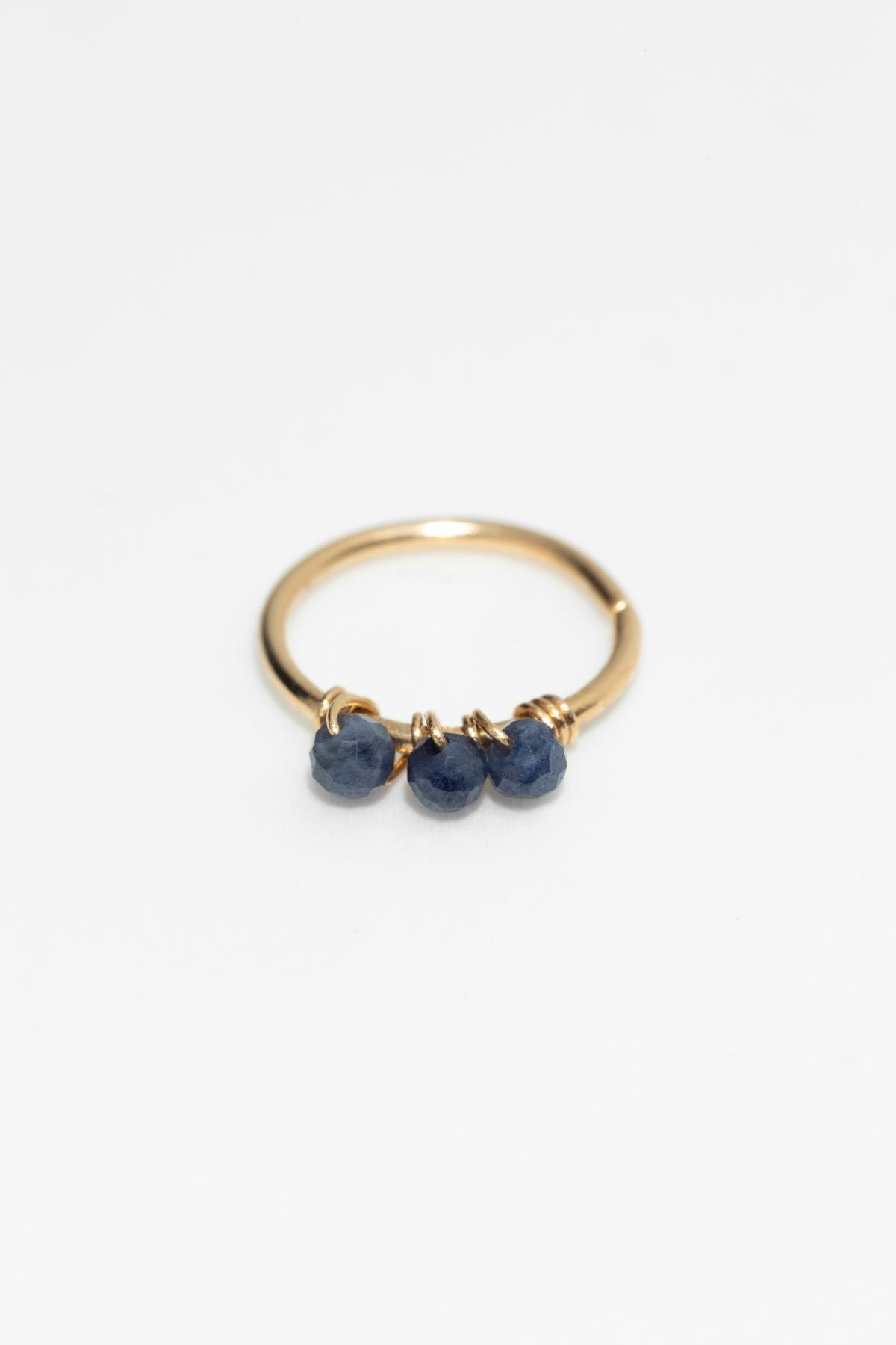 Diana Piercing - Sapphire - 750‰ Gold