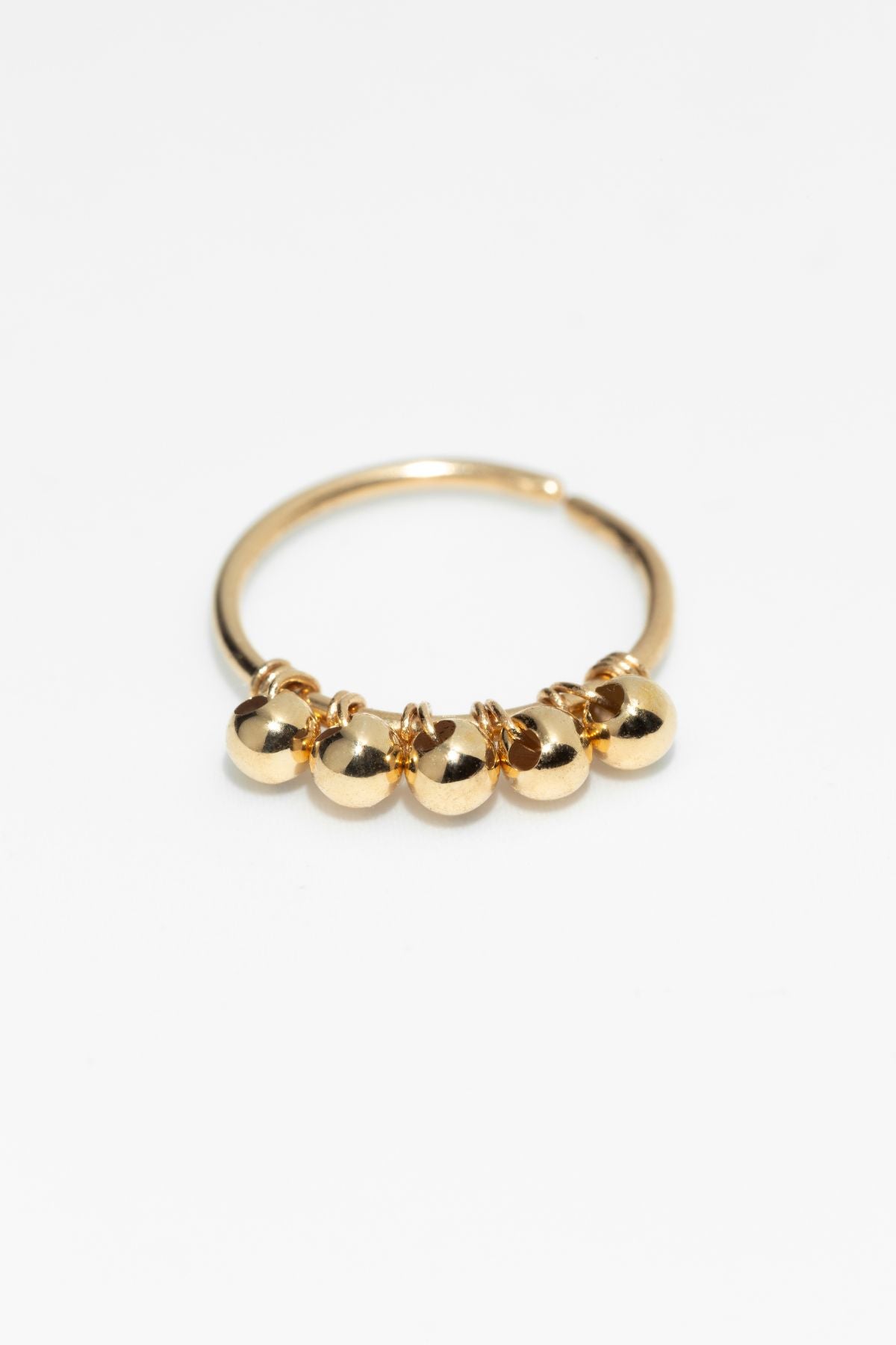 Helix pearl piercing - 750‰ Gold