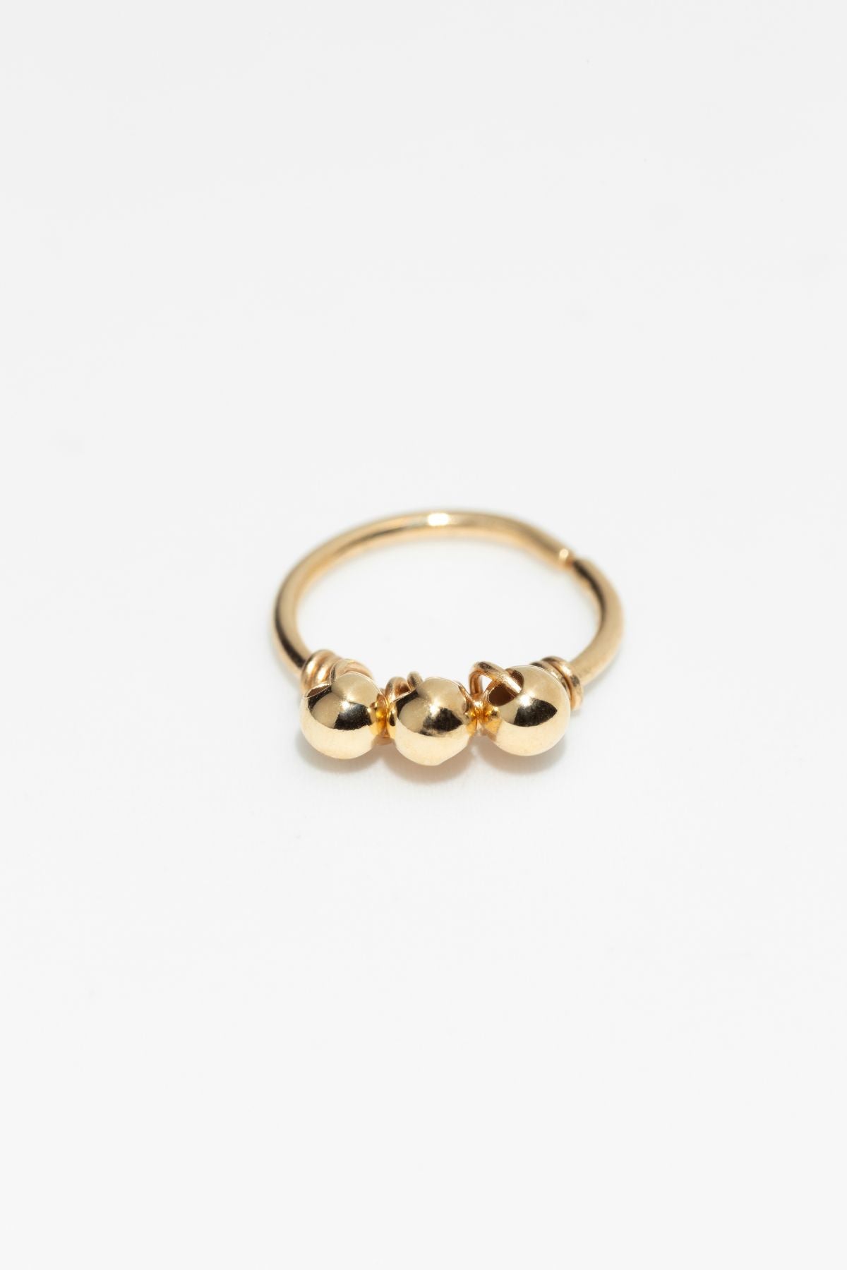 Helix pearl piercing - 750‰ Gold
