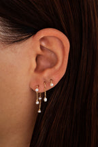 Adélie Studs – 750‰ Gold – Cultured Pearl