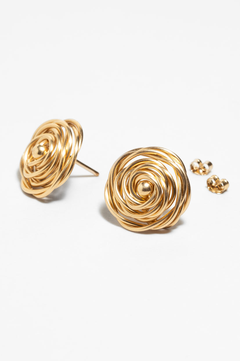 Large Rosa chips - Gold