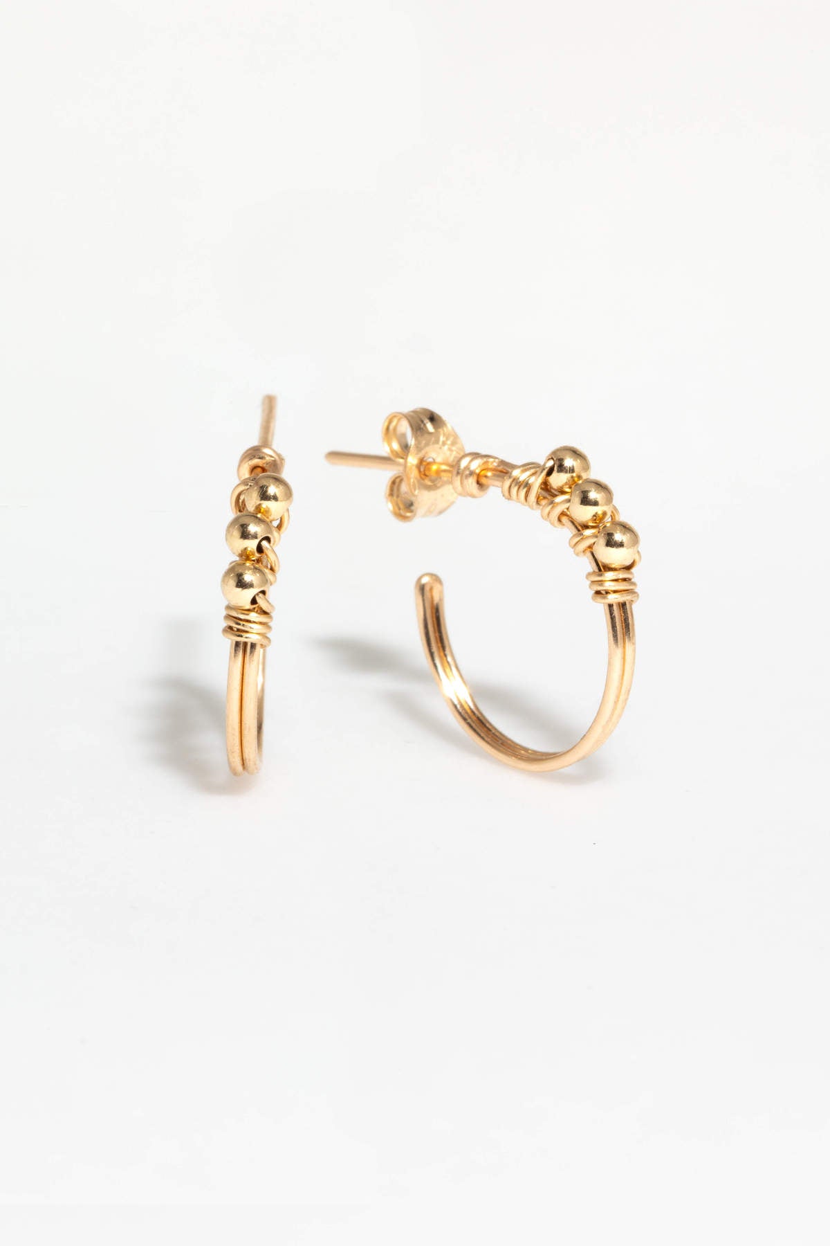 Théa Hoop Earrings - Gold