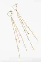 Maia Creoles - Cultured Pearl