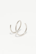 Essential Double Ring - Silver