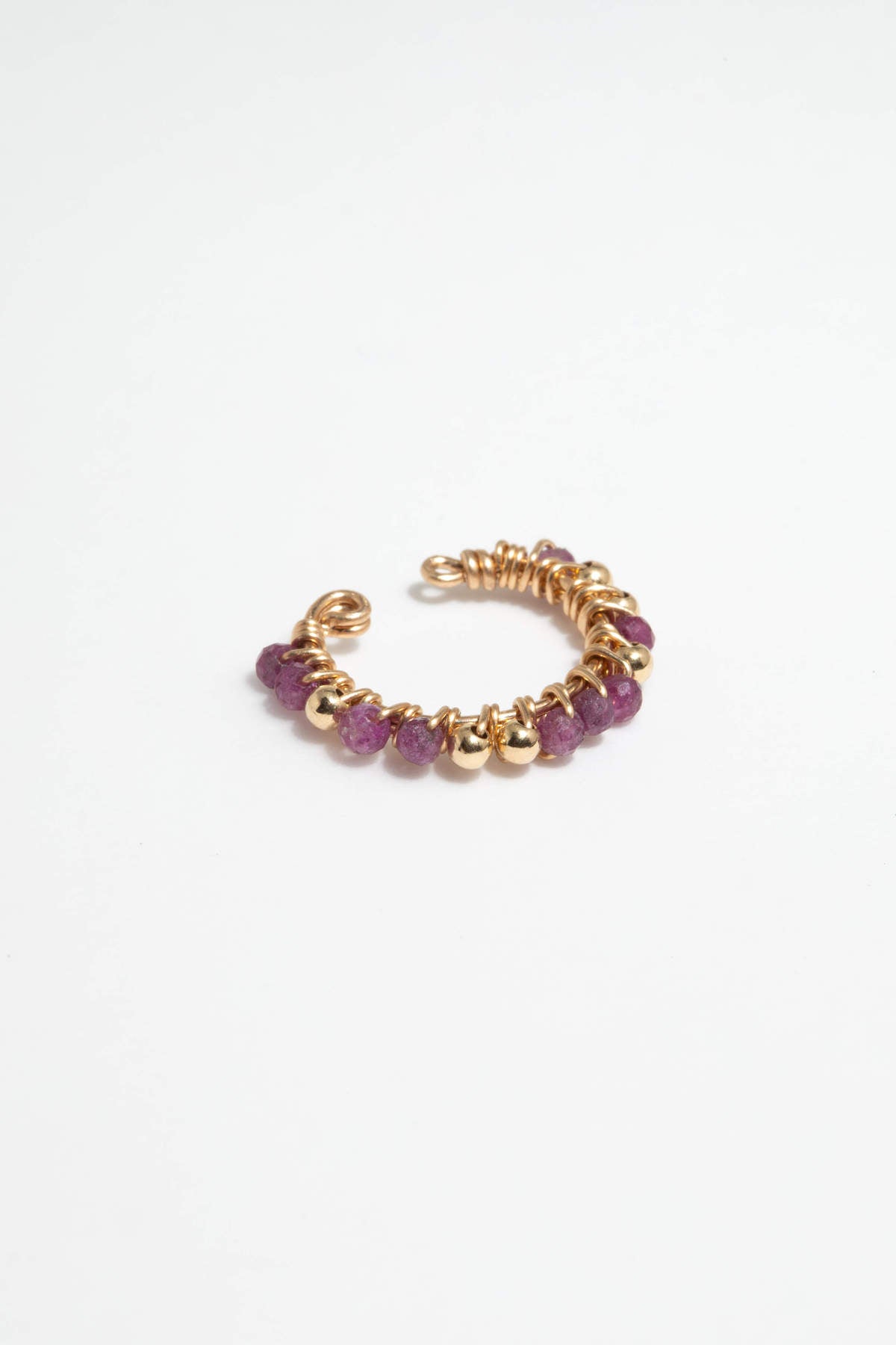 Fake Frida piercing - Ruby