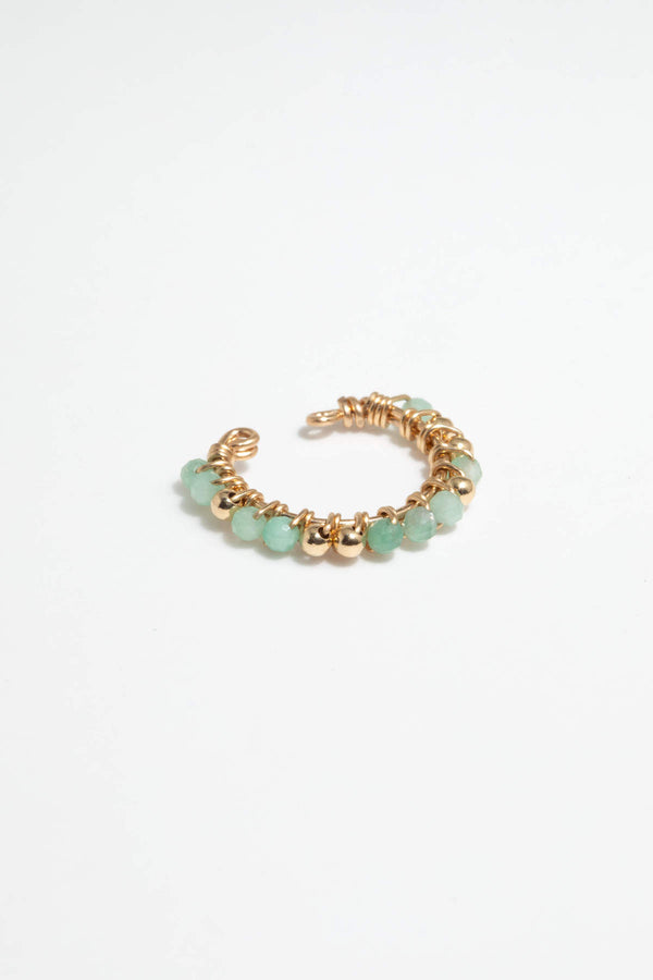 Frida faux piercing - Emerald