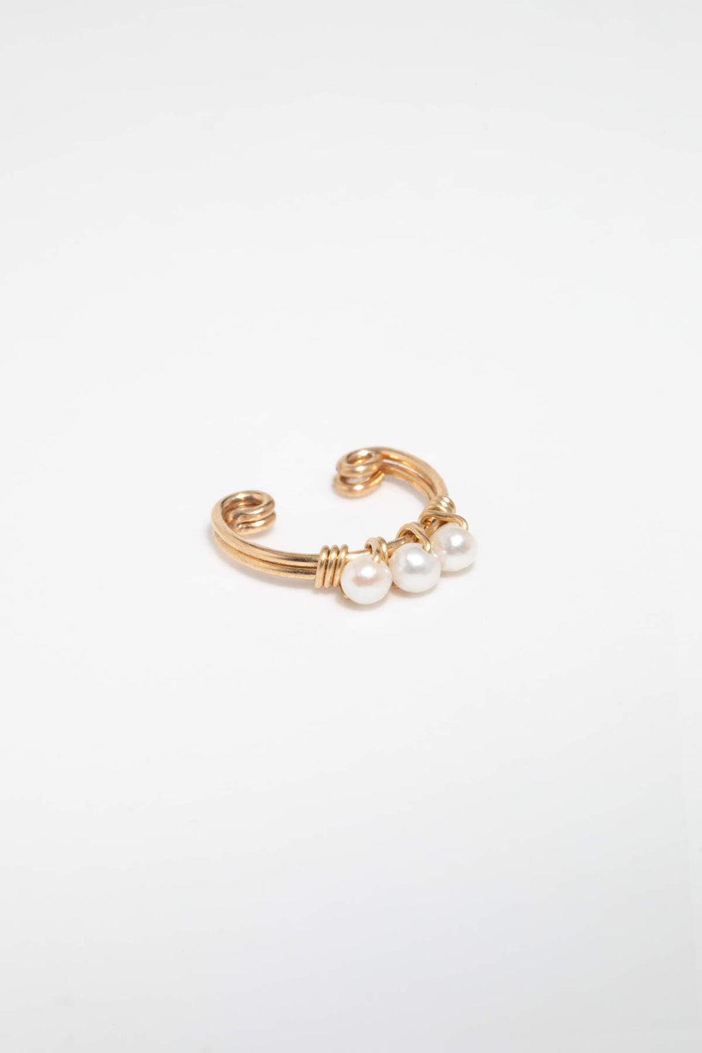 Thea Faux Piercing - Cultured Pearl