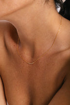 Thea short necklace - Gold