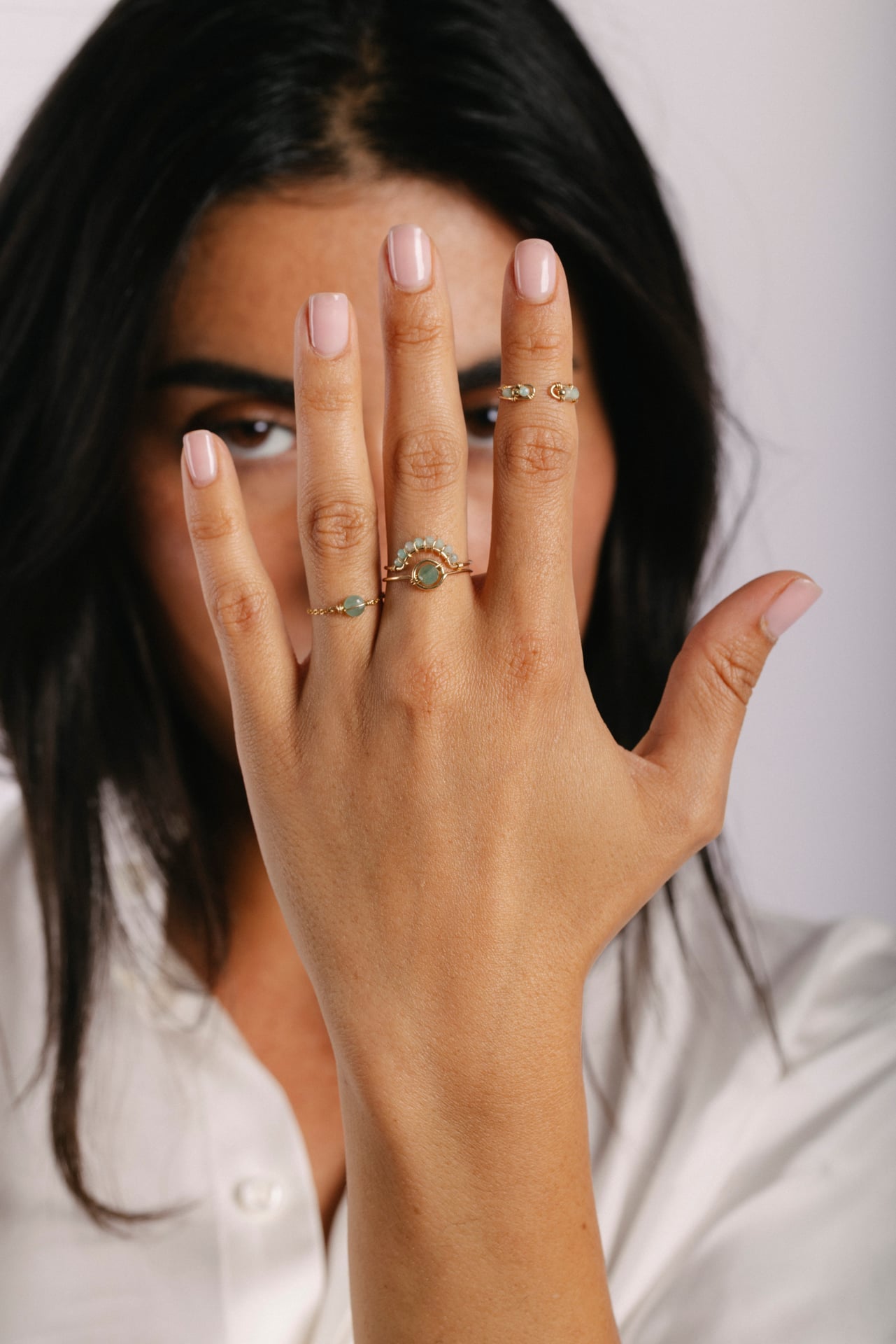 Frida Ring - Emerald