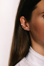 Wave Ear Cuff - Cultured Pearl