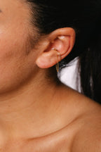 Faux Conch Piercing - Chain