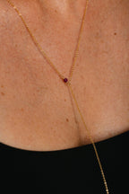 Necklace Vice versa Stella - Ruby
