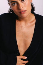 Stella Reversible Necklace - Emerald/Aventurine
