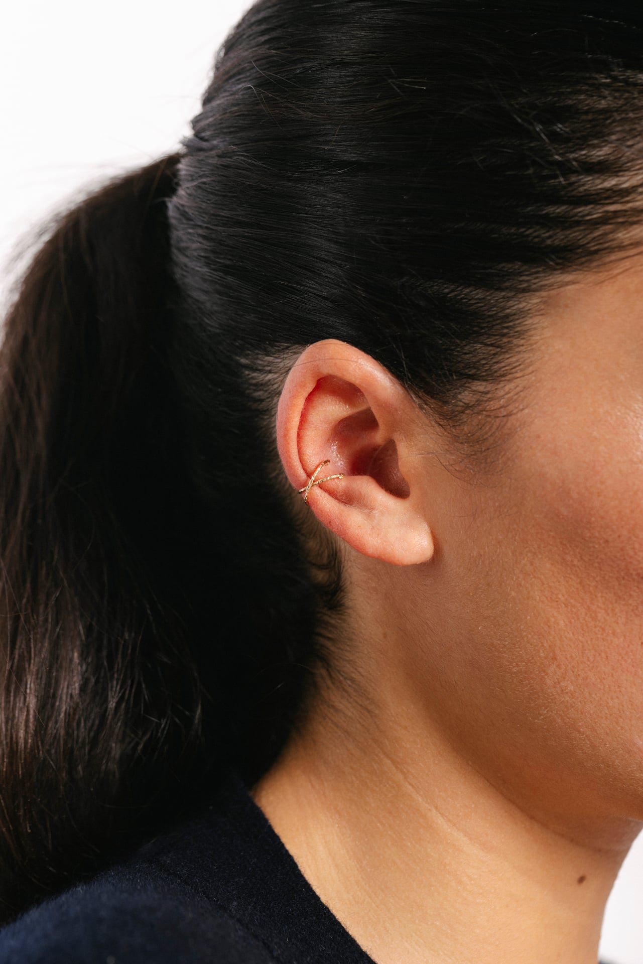 Ear cuff Éclat Crossed
