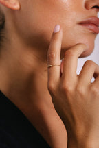Knot ring - sparkle