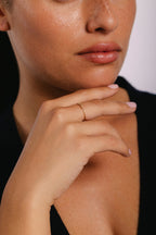 Knot ring - sparkle