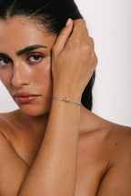 Rosa Cord Bracelet - Green
