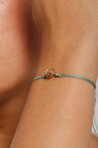 Rosa Cord Bracelet - Green