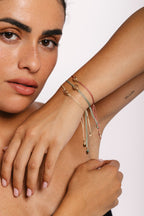Rosa Cord Bracelet - Beige