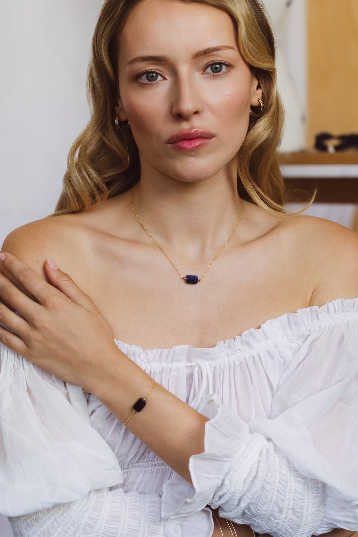Louise Necklace - Sodalite