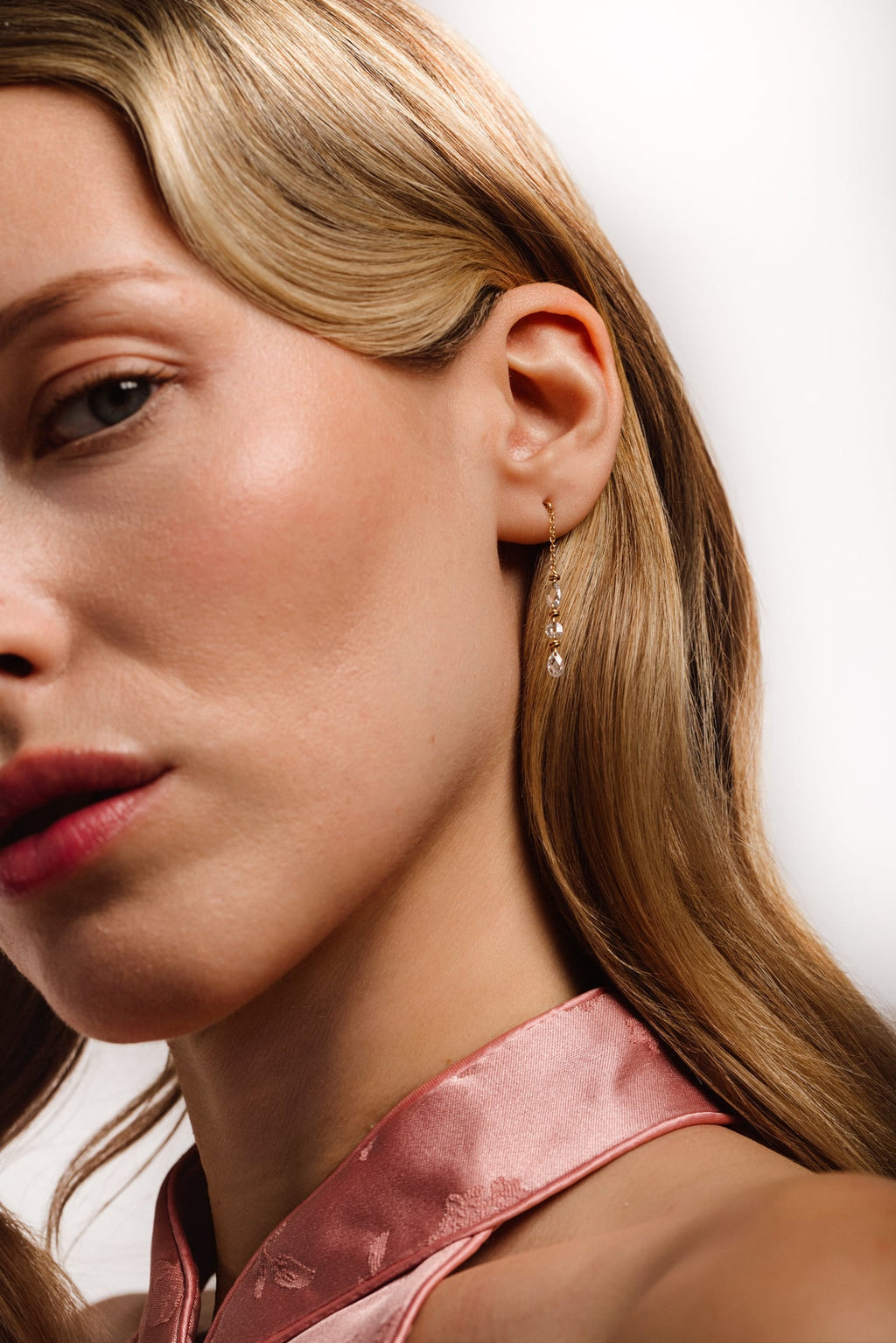 Boucles d'oreilles Riviera - Or 750‰ - Diamant blanc