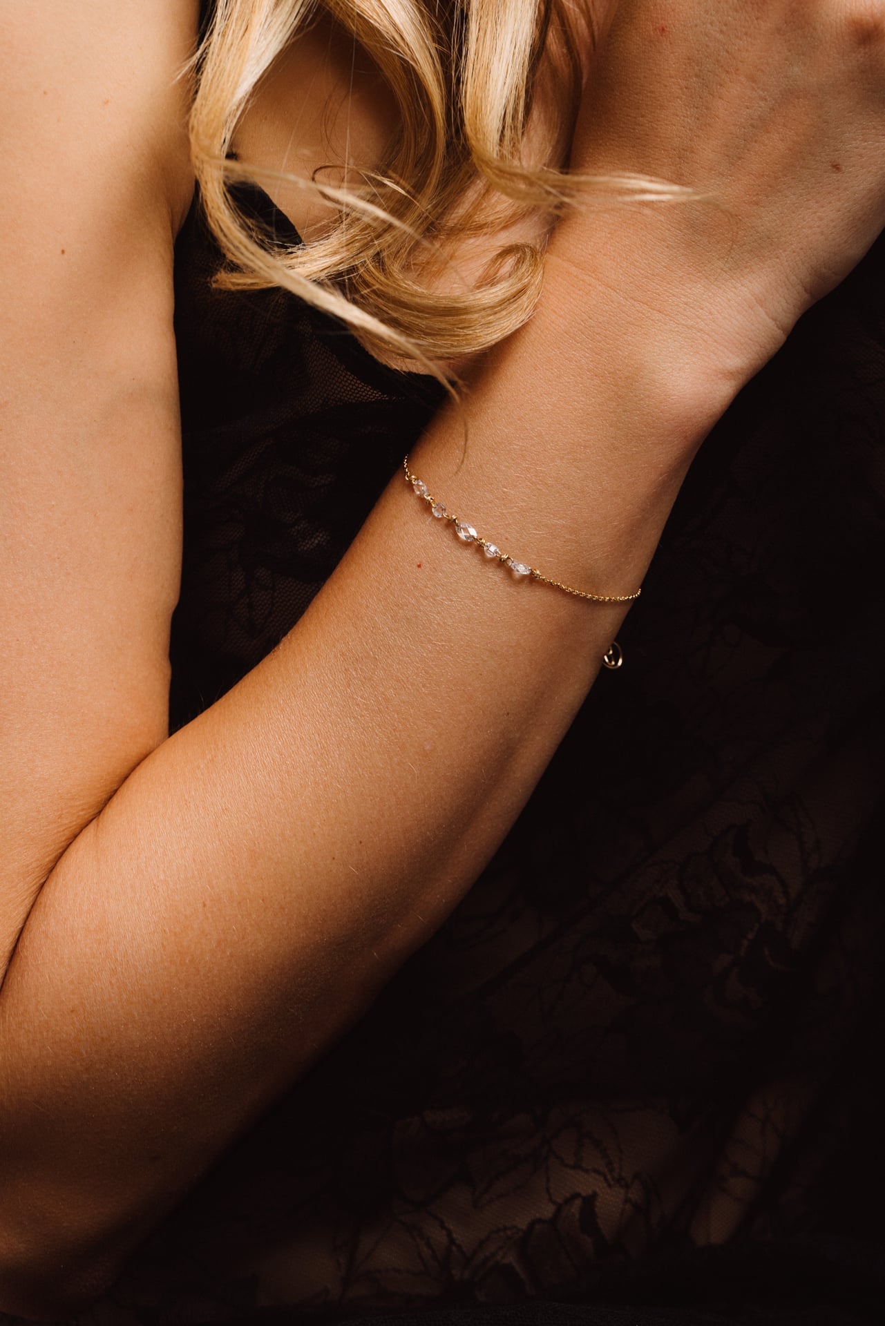 Bracelet Riviera - Or 750‰ - Diamant blanc