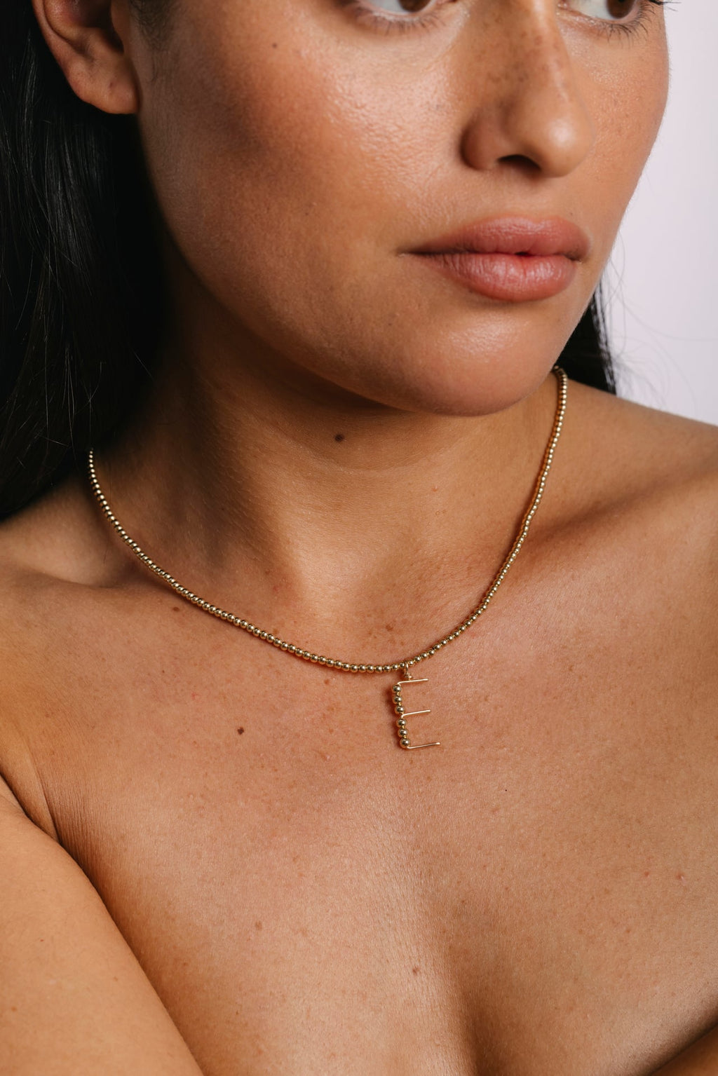Woven Letter - Gold