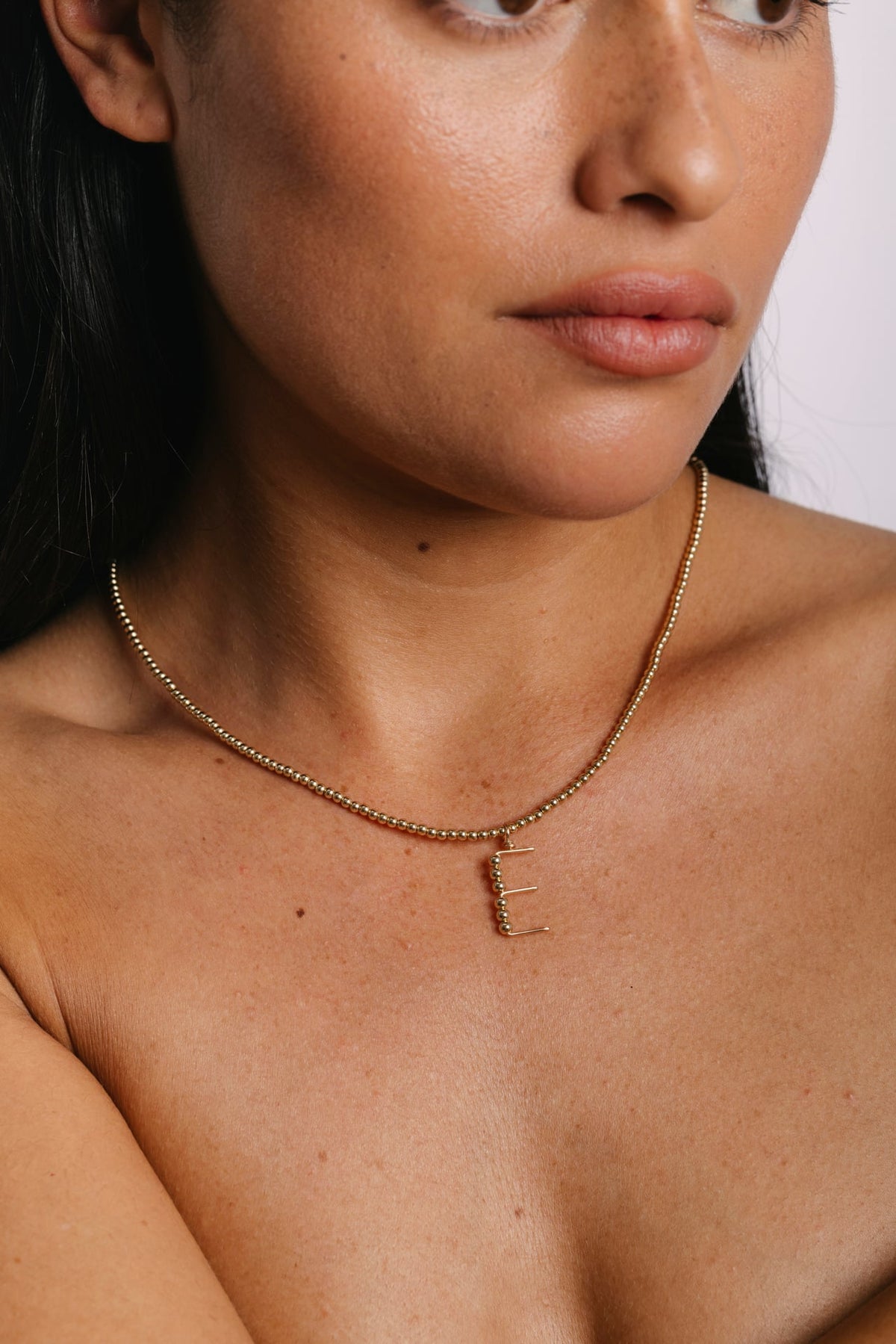 Woven Letter - Gold