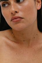 Satellite Necklace-Bracelet - Agate