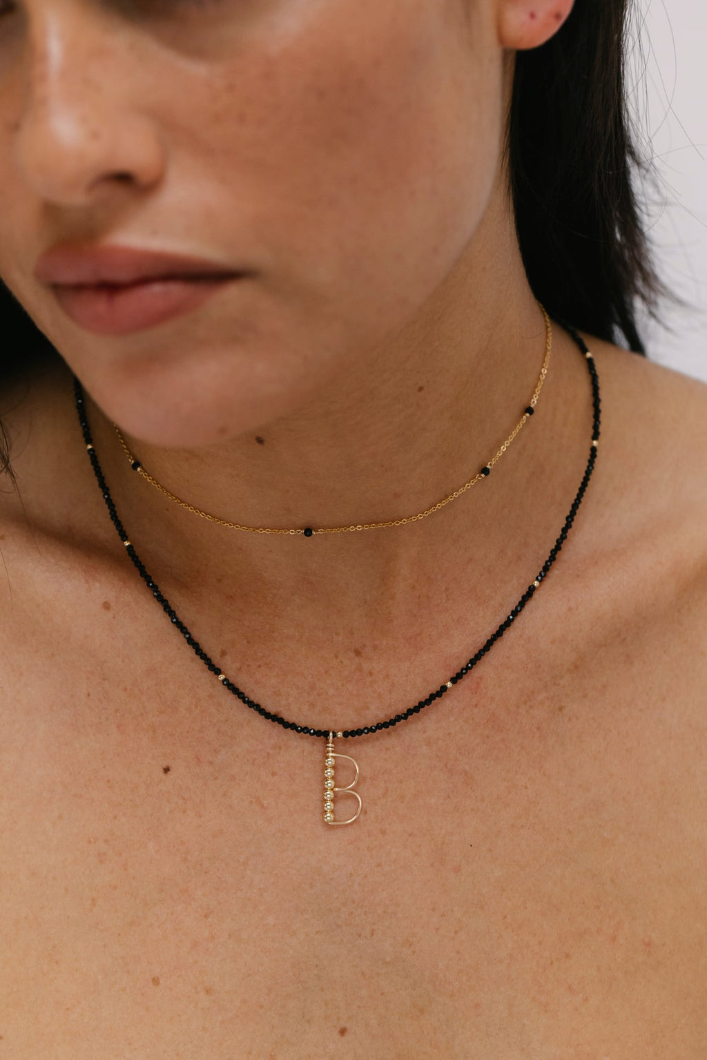 Woven Letter - Gold