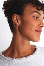 Cléa Earring – 750‰ Gold – White Diamond