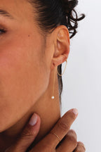 Cléa Earring – 750‰ Gold – Cultured Pearl