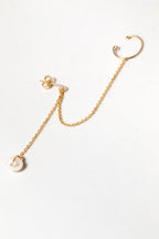Stella ear cuff - Cultured pearl